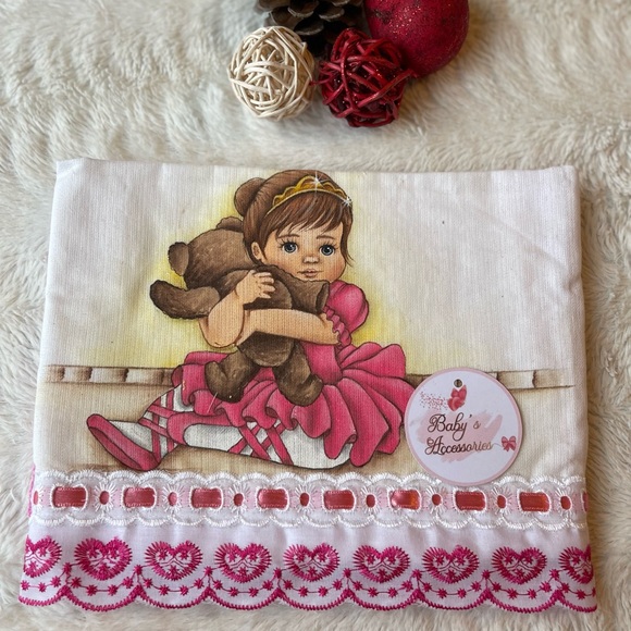 Muslin baby swaddle (Handmade) - Picture 3 of 16